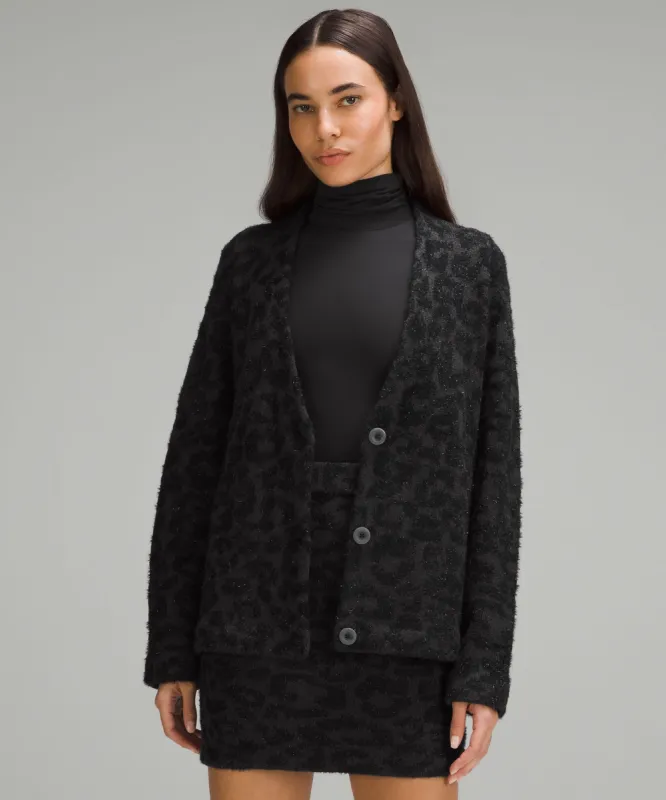Wool-Blend Jacquard Cardigan sold by Lululemon