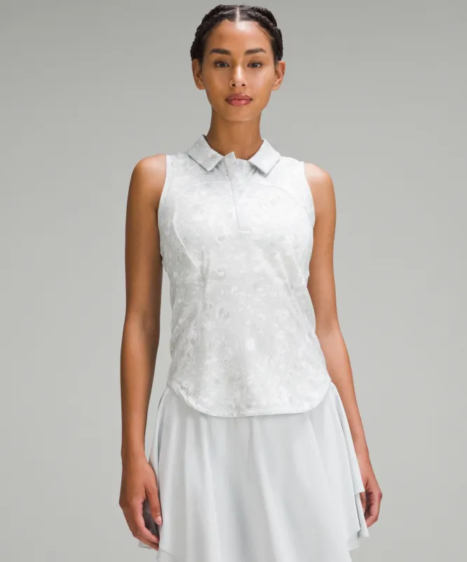 Quick-Dry Sleeveless Polo Shirt sold by Lululemon