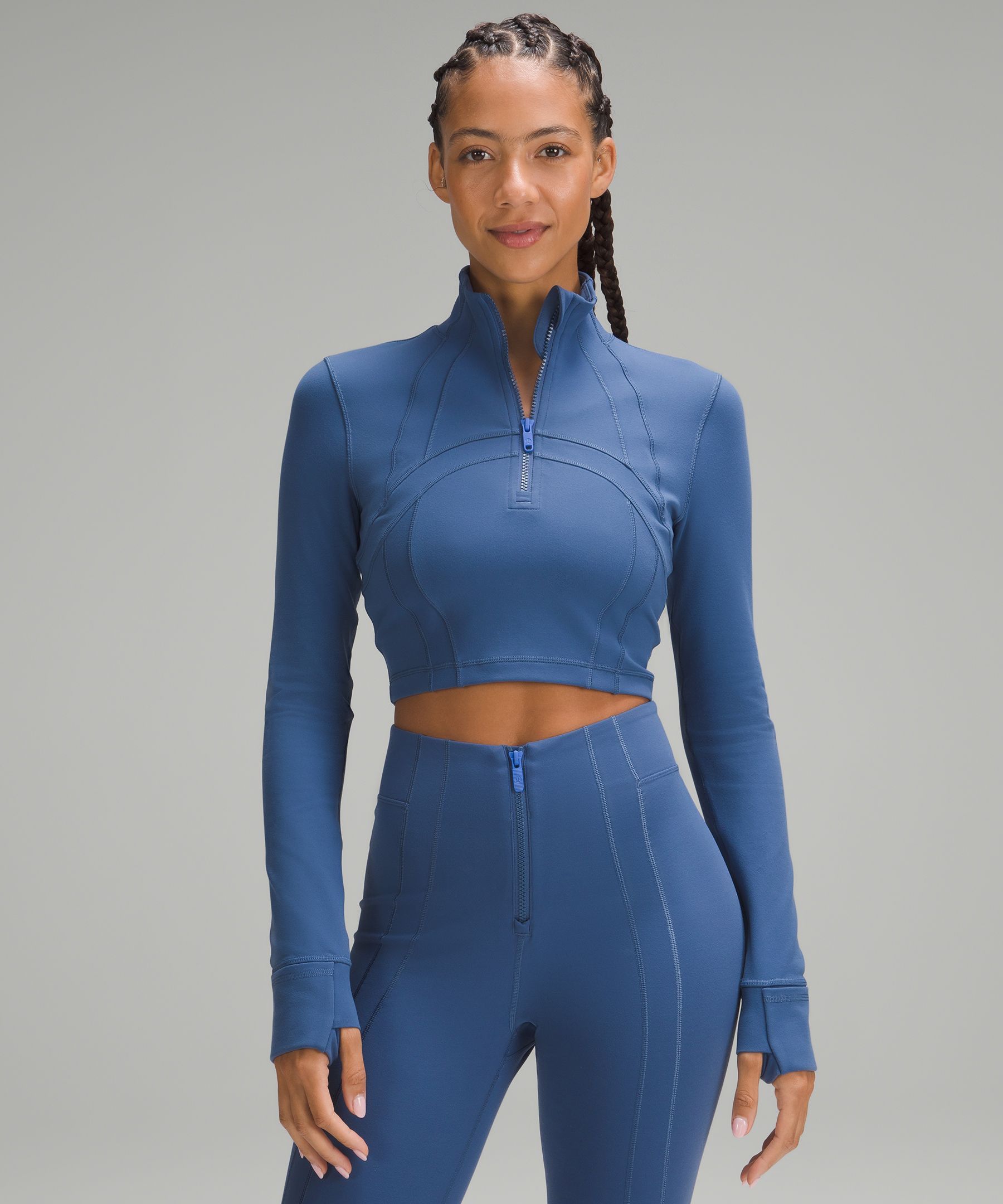 Define Cropped Half Zip *Luon sold by Lululemon