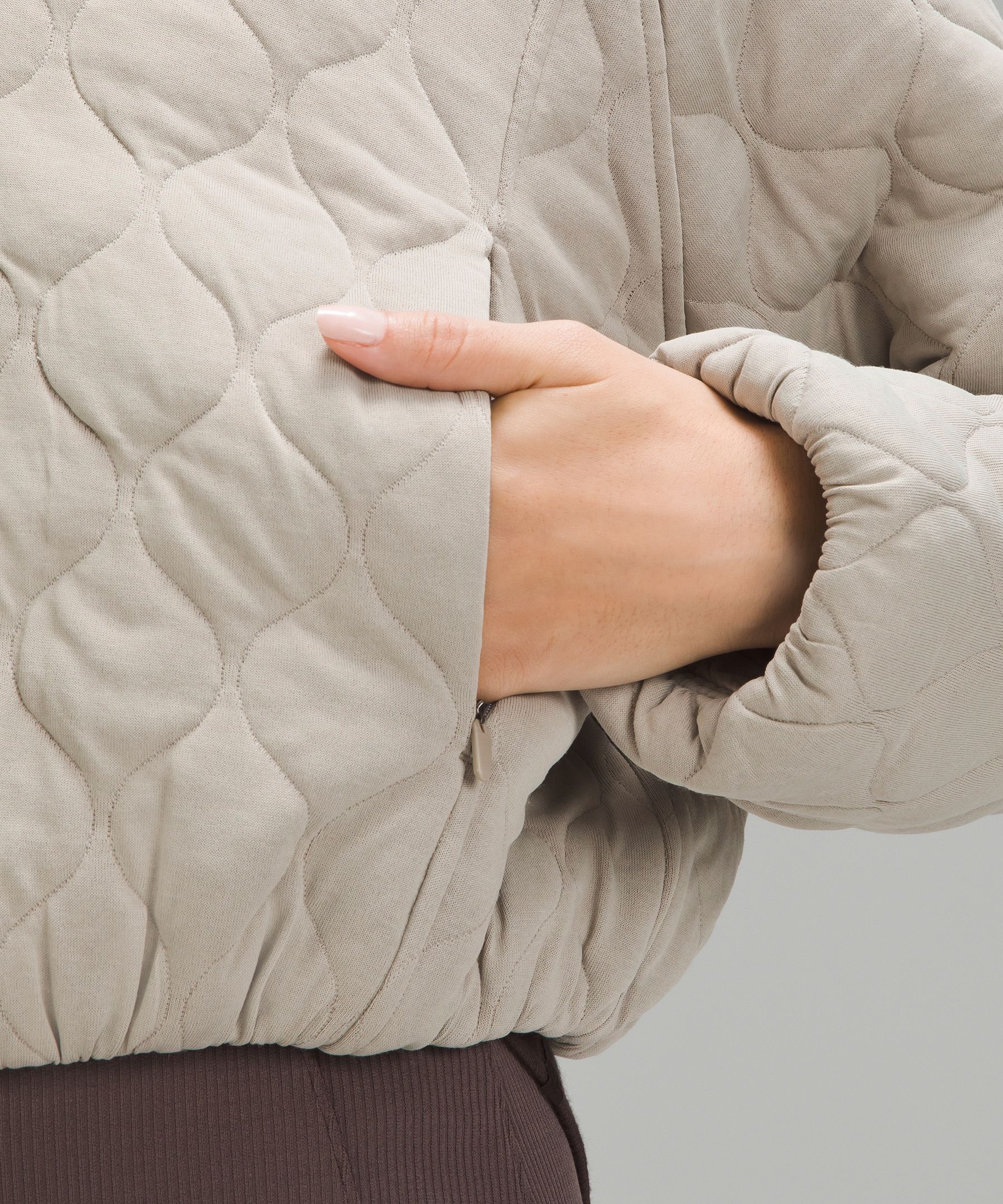 Quilted Bomber Jacket | Parallel