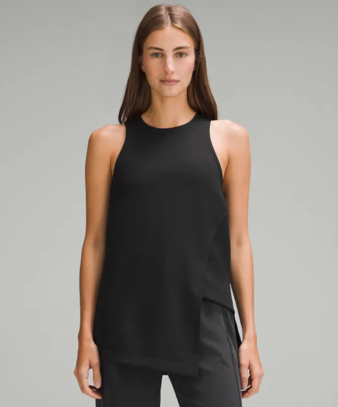 Asymmetrical Side Cut-Out Tank Top sold by Lululemon