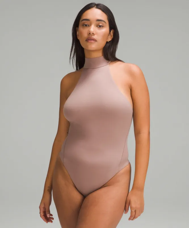 Wundermost Ultra-Soft Nulu Mockneck Sleeveless Bodysuit sold by Lululemon