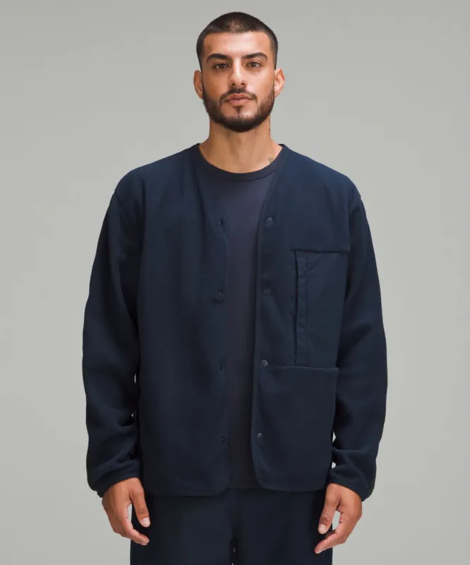 Fleece Snap-Front Cardigan sold by Lululemon