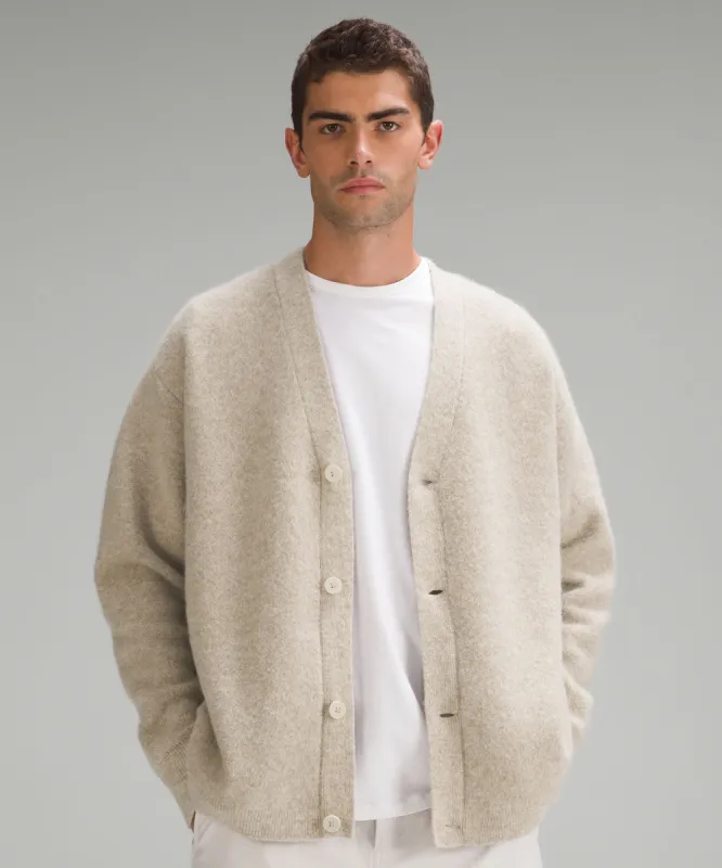 Alpaca Wool-Blend Cardigan Sweater sold by Lululemon