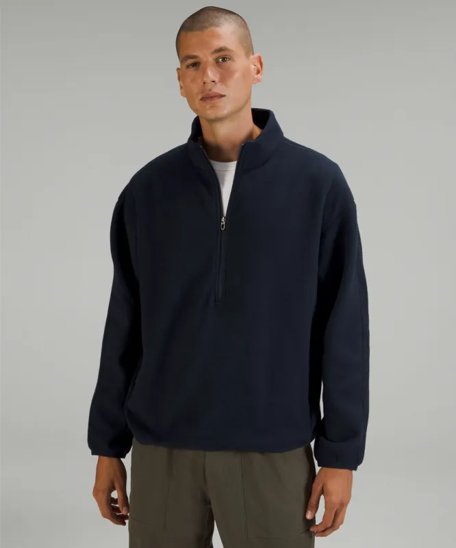 Oversized Fleece Half Zip sold by Lululemon