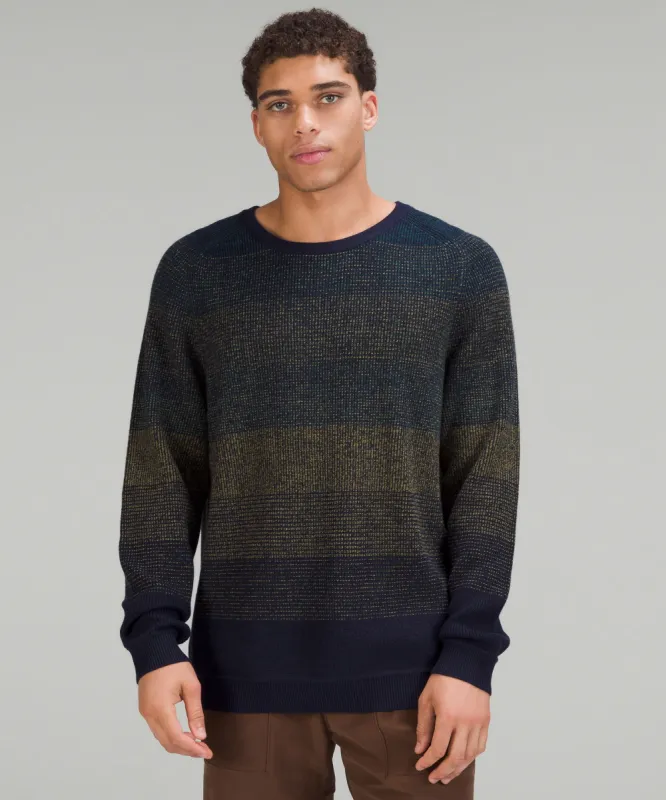 Textured Knit Crewneck Sweater sold by Lululemon