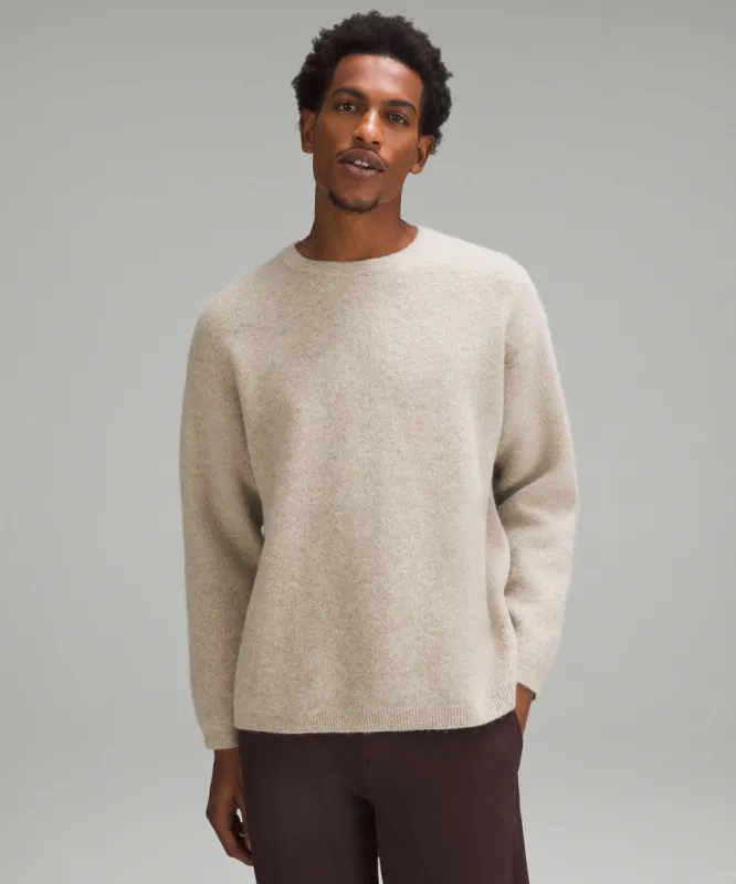 Alpaca Wool-Blend Crewneck Sweater sold by Lululemon