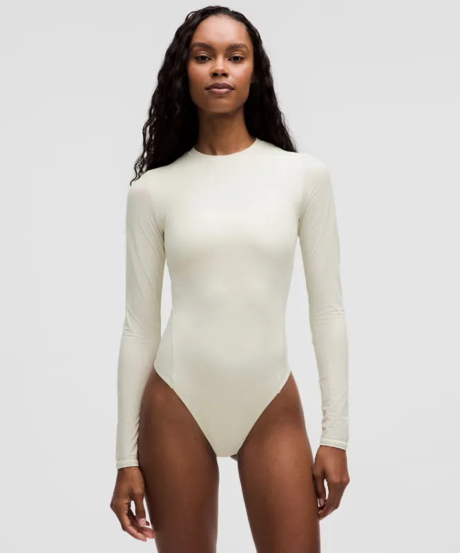Wundermost Ultra-Soft Nulu Crewneck Long-Sleeve Bodysuit sold by Lululemon