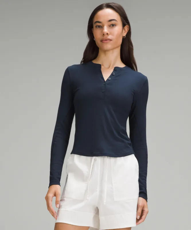 Hold Tight Long-Sleeve Henley sold by Lululemon