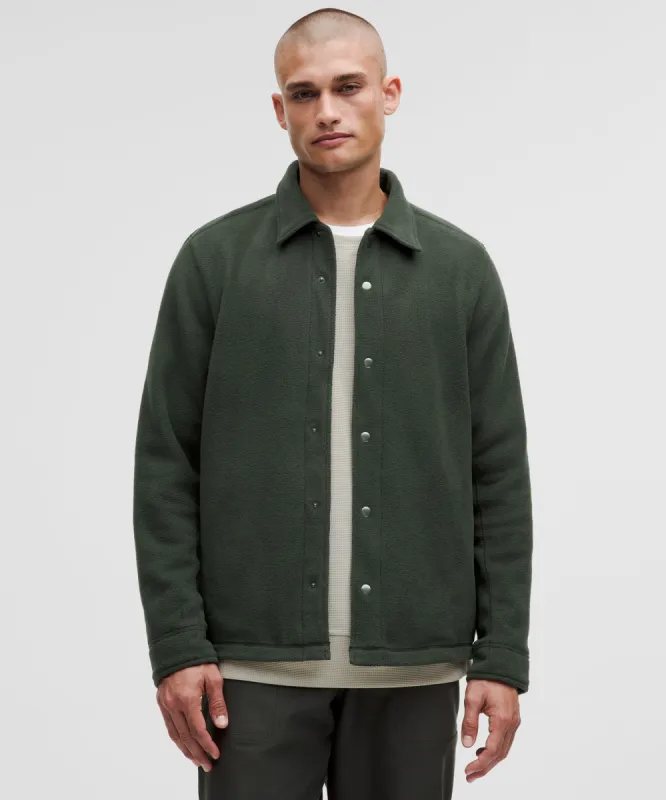 Fleece Classic-Fit Overshirt sold by Lululemon