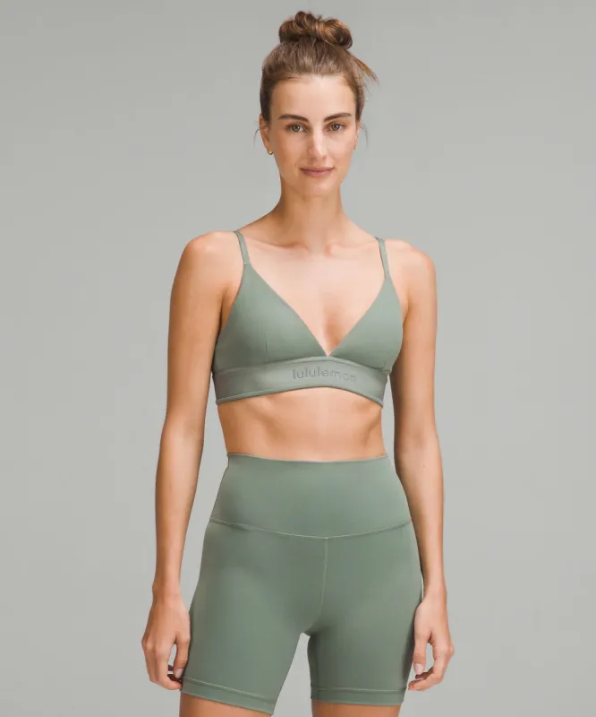 License to Train Triangle Bra Light Support, A/B Cup *Logo sold by Lululemon