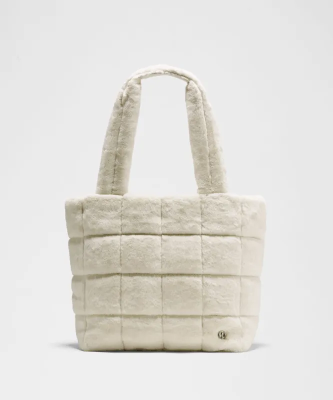 Quilted Grid Tote Bag 12L *Plush Fleece sold by Lululemon