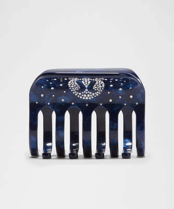 Criss-Cross Claw Clip *Rhinestones sold by Lululemon