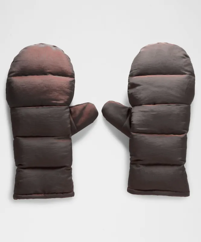 Wunder Puff Mittens *Iridescent sold by Lululemon