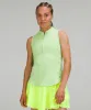 Front-Zip Mockneck Tennis Tank Top sold by Lululemon
