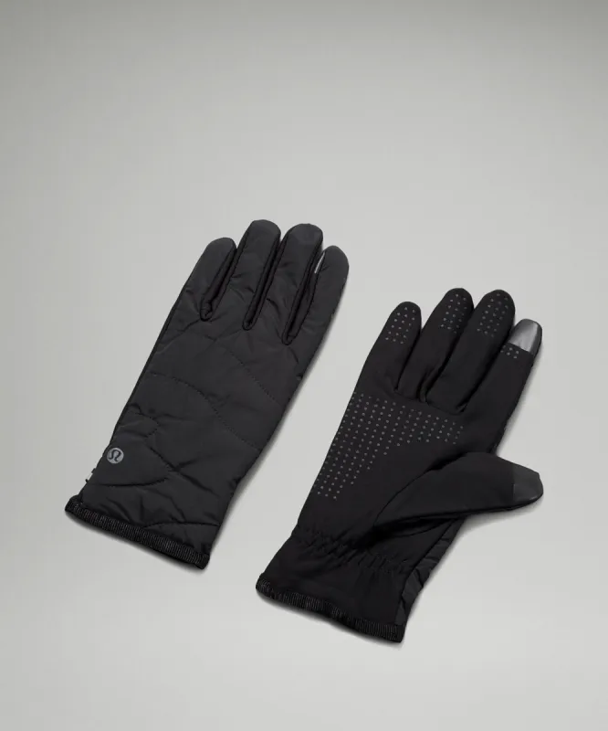 Women's Run for It All Lined Gloves sold by Lululemon