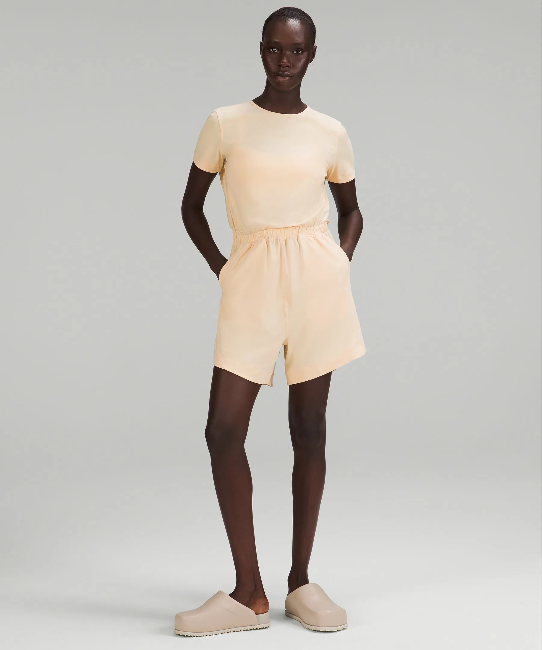 Lightweight High-Neck Romper sold by Lululemon