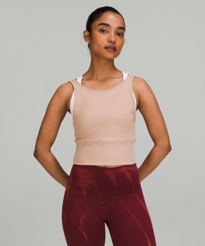 Power Pivot Ribbed Tank Top sold by Lululemon