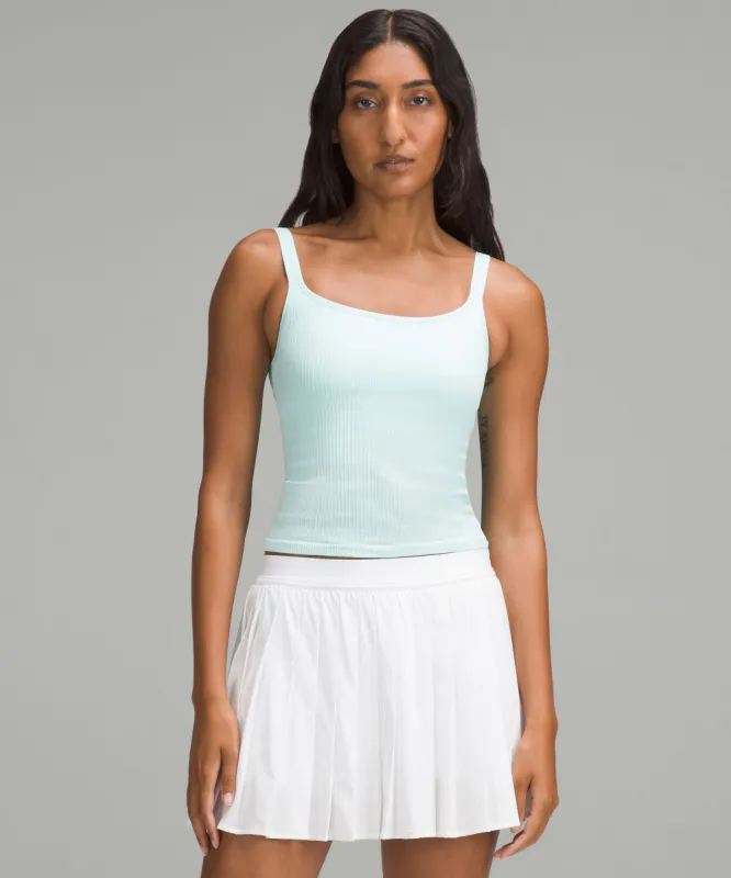 Ebb to Street Scoop-Neck Cropped Tank Top *Light Support, B/C Cup sold by Lululemon