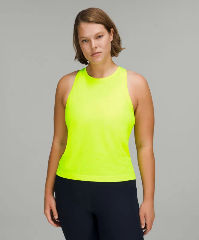 Swiftly Tech High-Neck Tank Top 2.0 *Waist Length sold by Lululemon
