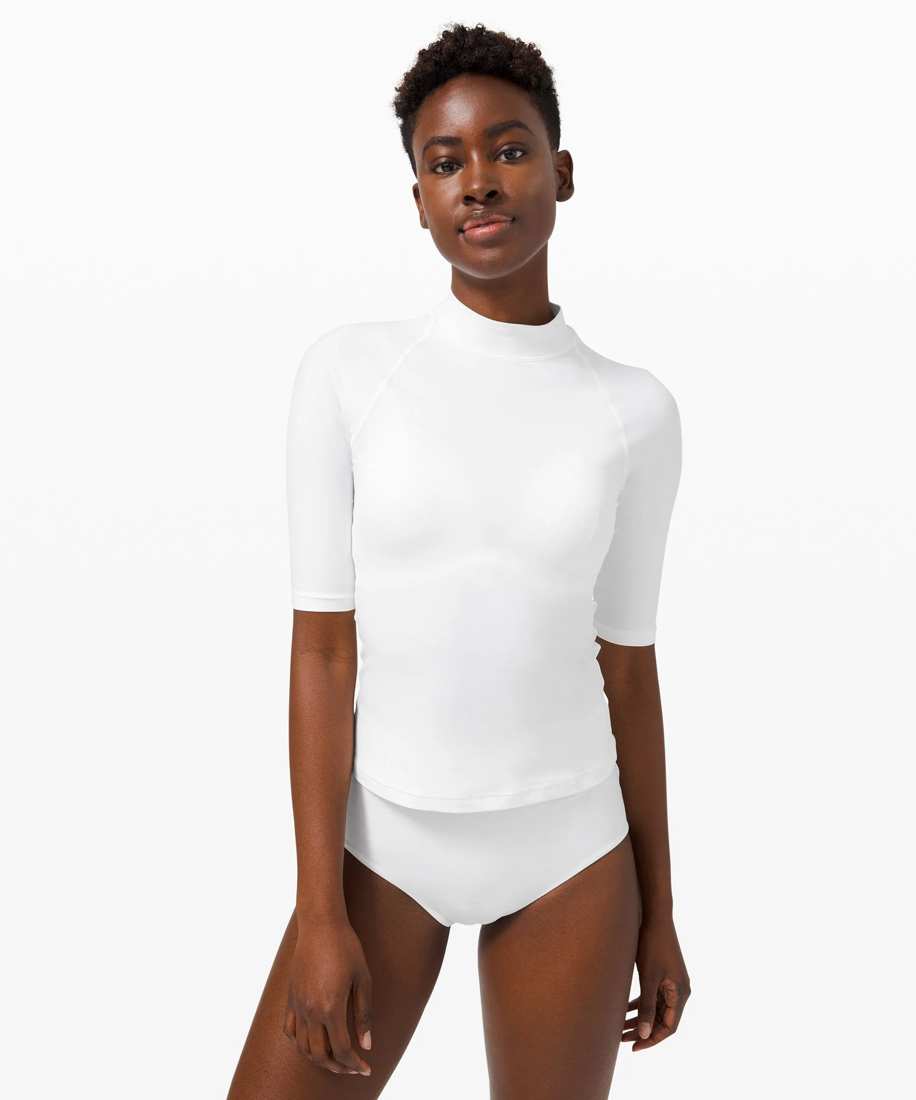 Waterside UV Protection Short-Sleeve Rash Guard sold by Lululemon