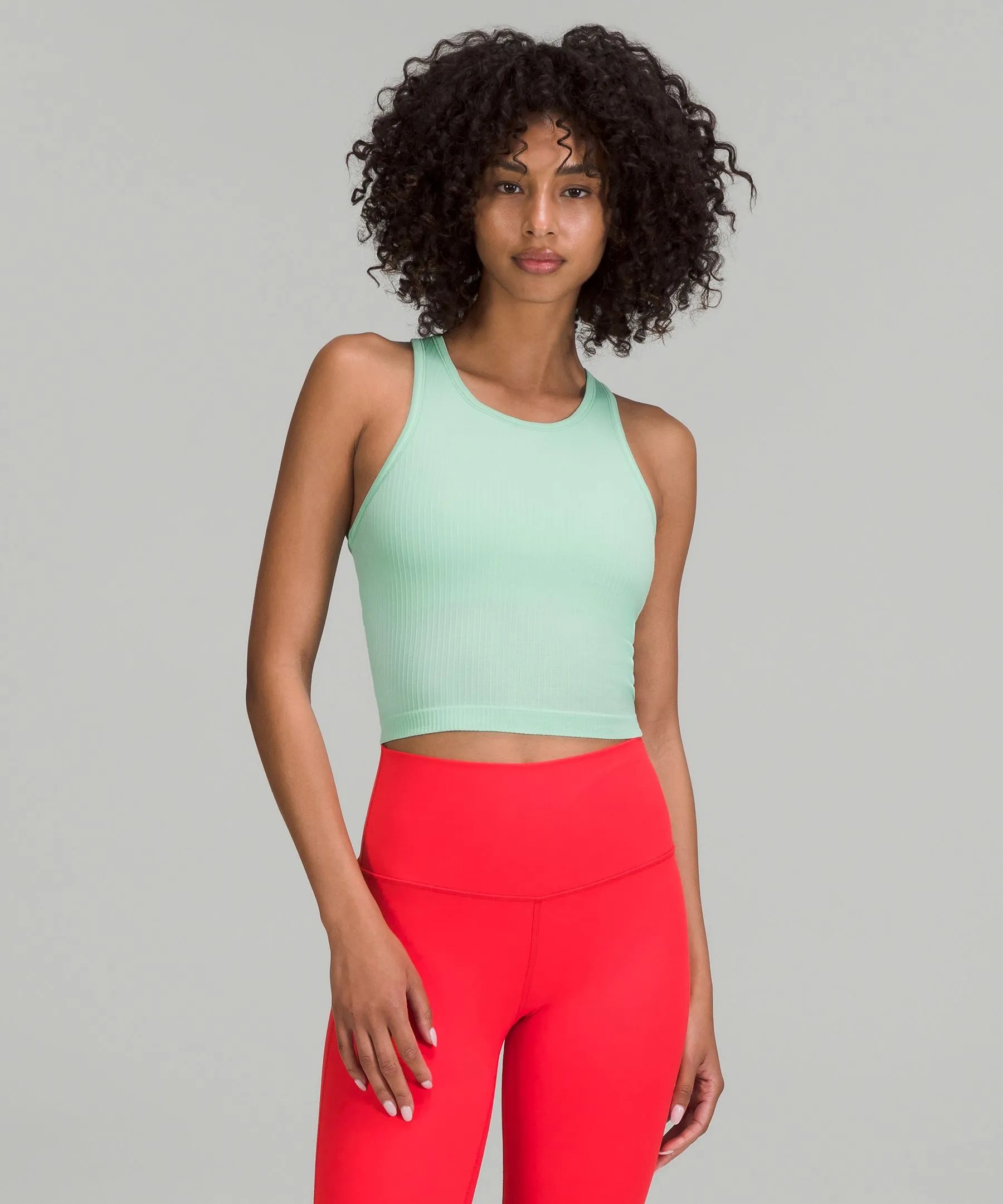 Ebb to Street Cropped Racerback Tank Top sold by Lululemon