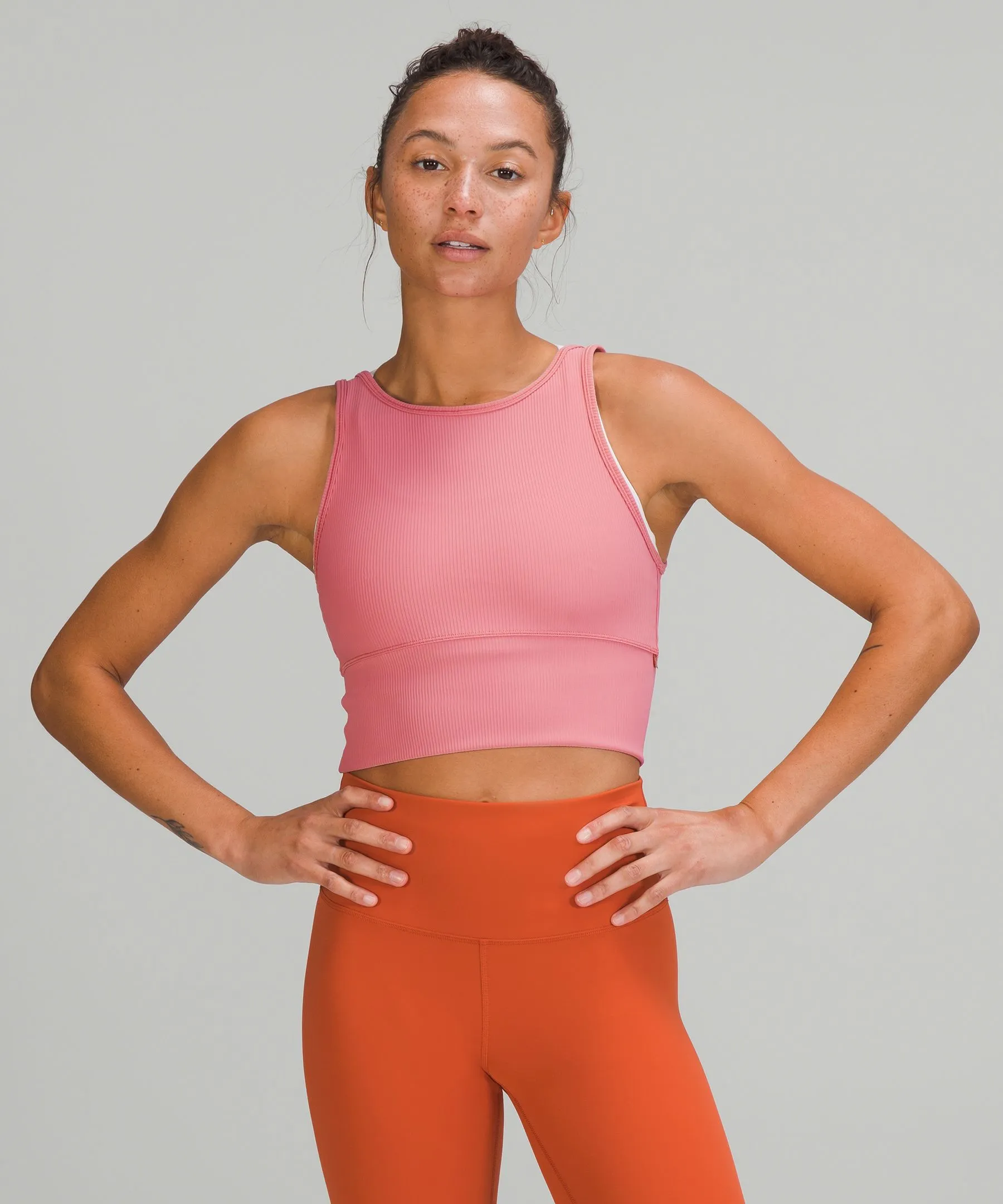 Power Pivot Ribbed Tank Top sold by Lululemon