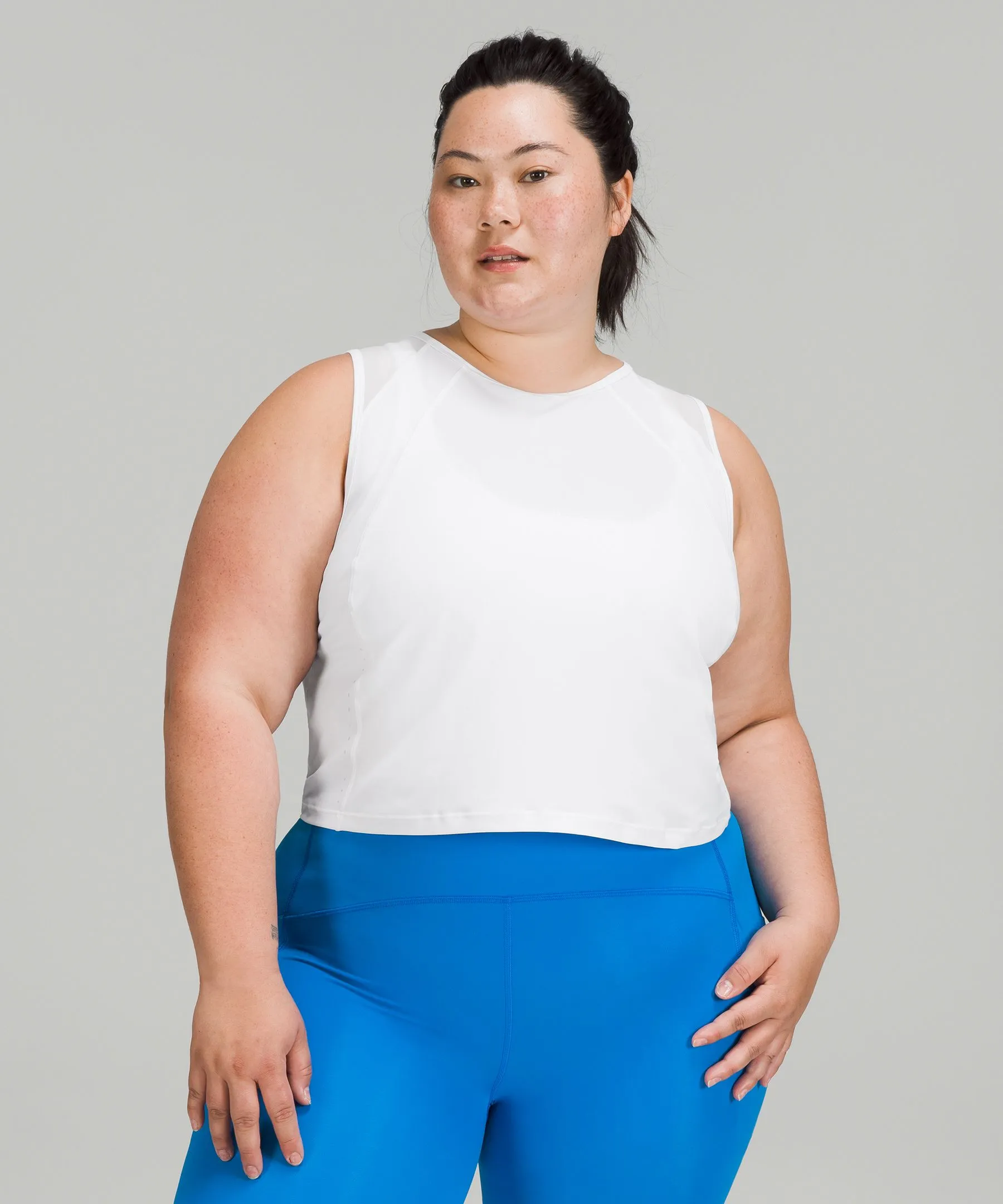 Sculpt Cropped Tank Top sold by Lululemon