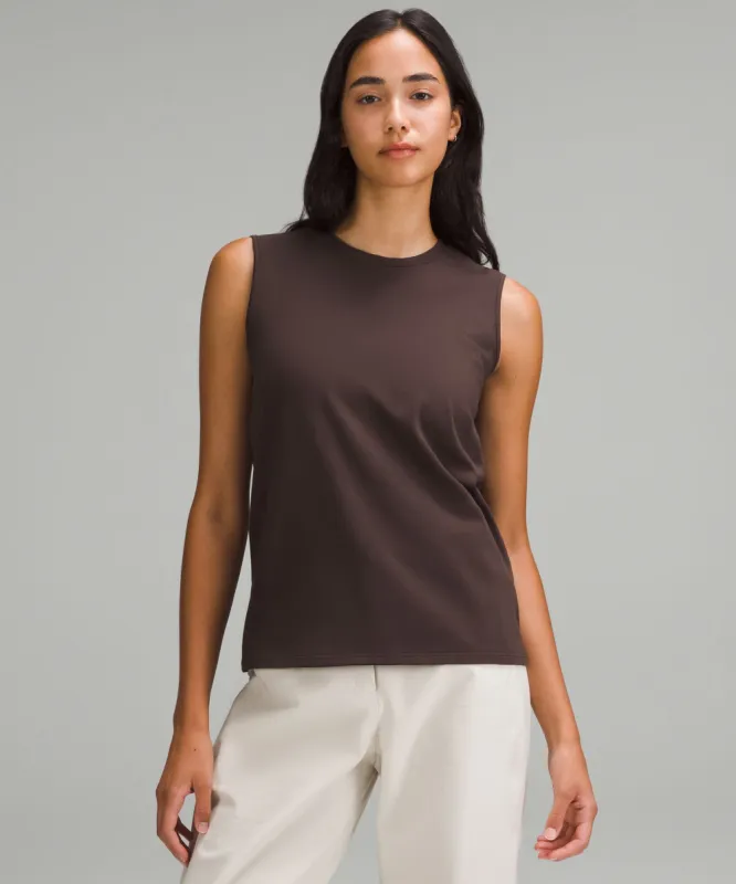 Organic Cotton Crewneck Tank Top sold by Lululemon
