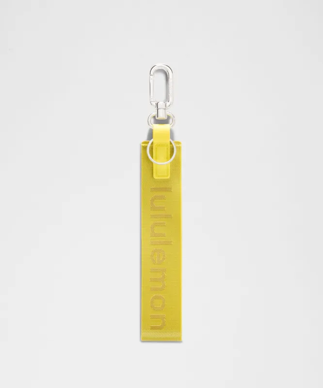 Never Lost Keychain sold by Lululemon