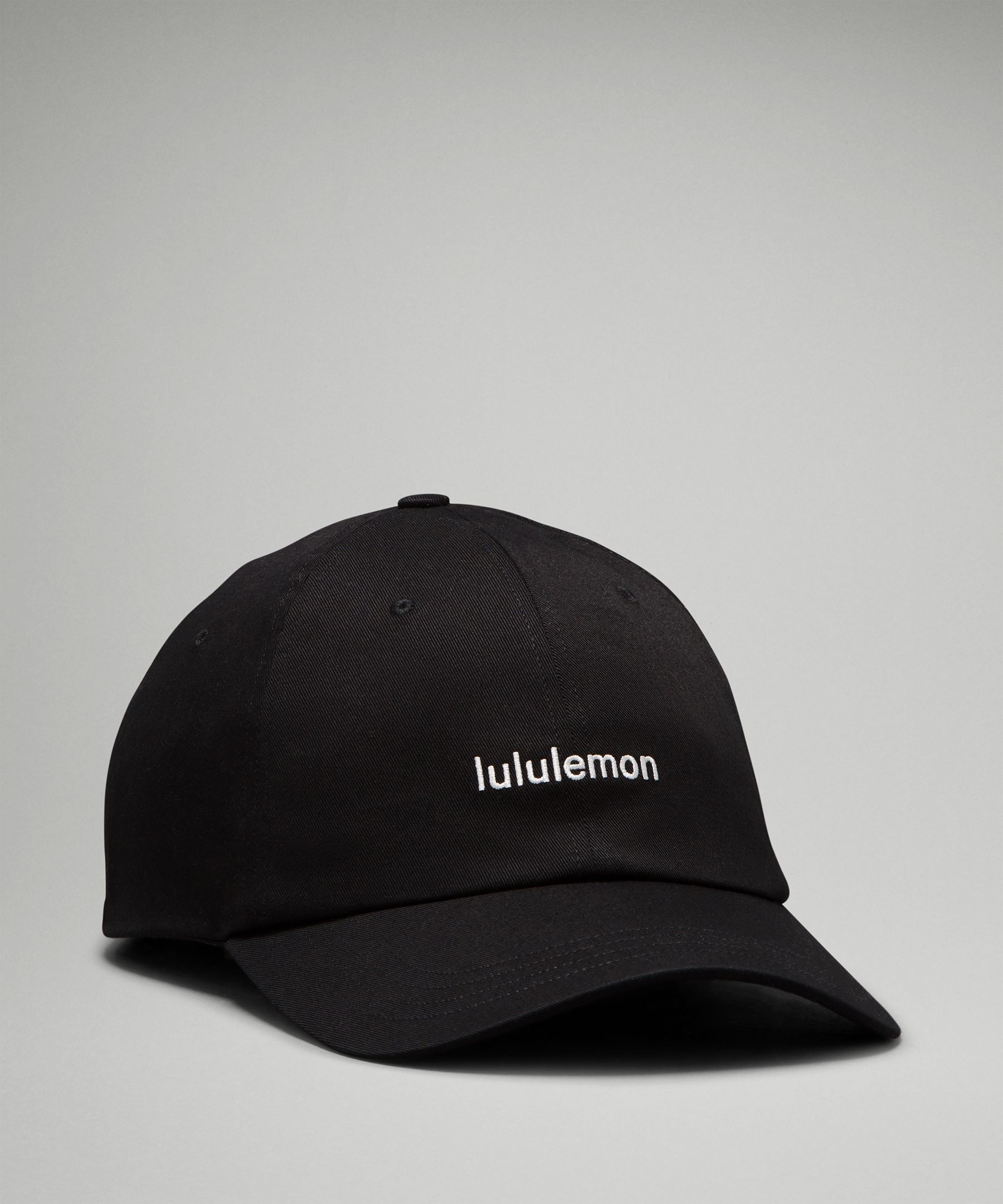 Lululemon Black Hat Lululemon Baseball Style Cap Hat Black Strap-Back Women main image 3