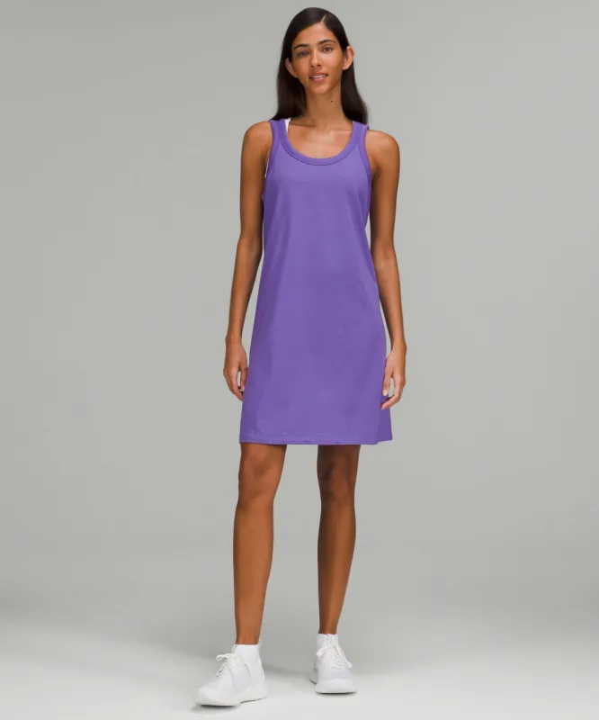 Classic-Fit Cotton-Blend Scoop Dress sold by Lululemon