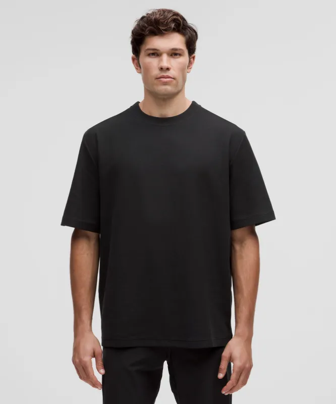 Heavyweight Cotton Textured Short-Sleeve Shirt sold by Lululemon