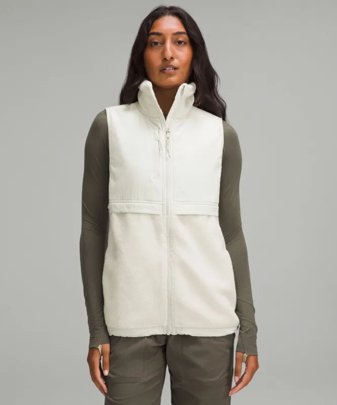 Cinch-Hem Fleece Vest sold by Lululemon