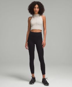 Nulux Cropped Half-Zip Track Tank Top sold by Lululemon
