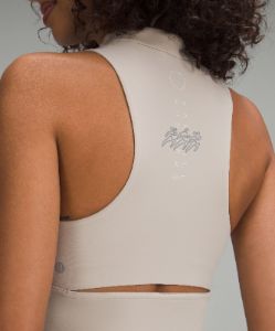 Nulux Cropped Half-Zip Track Tank Top sold by Lululemon