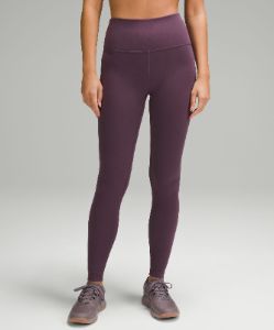 Wunder Train High-Rise Ribbed Tight 28" sold by Lululemon