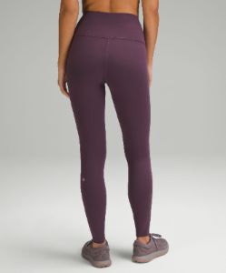 Wunder Train High-Rise Ribbed Tight 28" sold by Lululemon