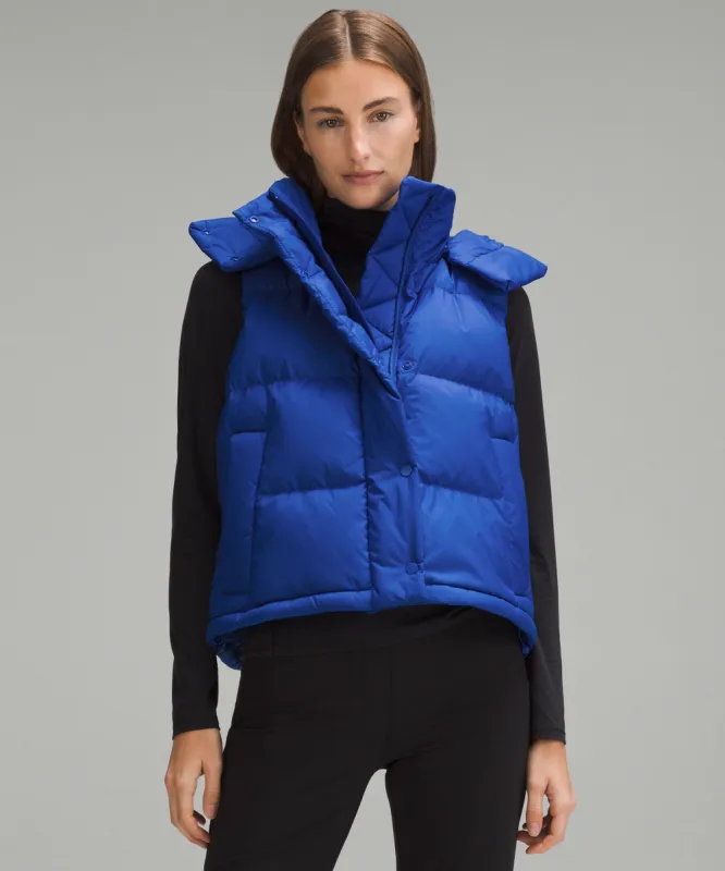 Wunder Puff Cropped Vest sold by Lululemon