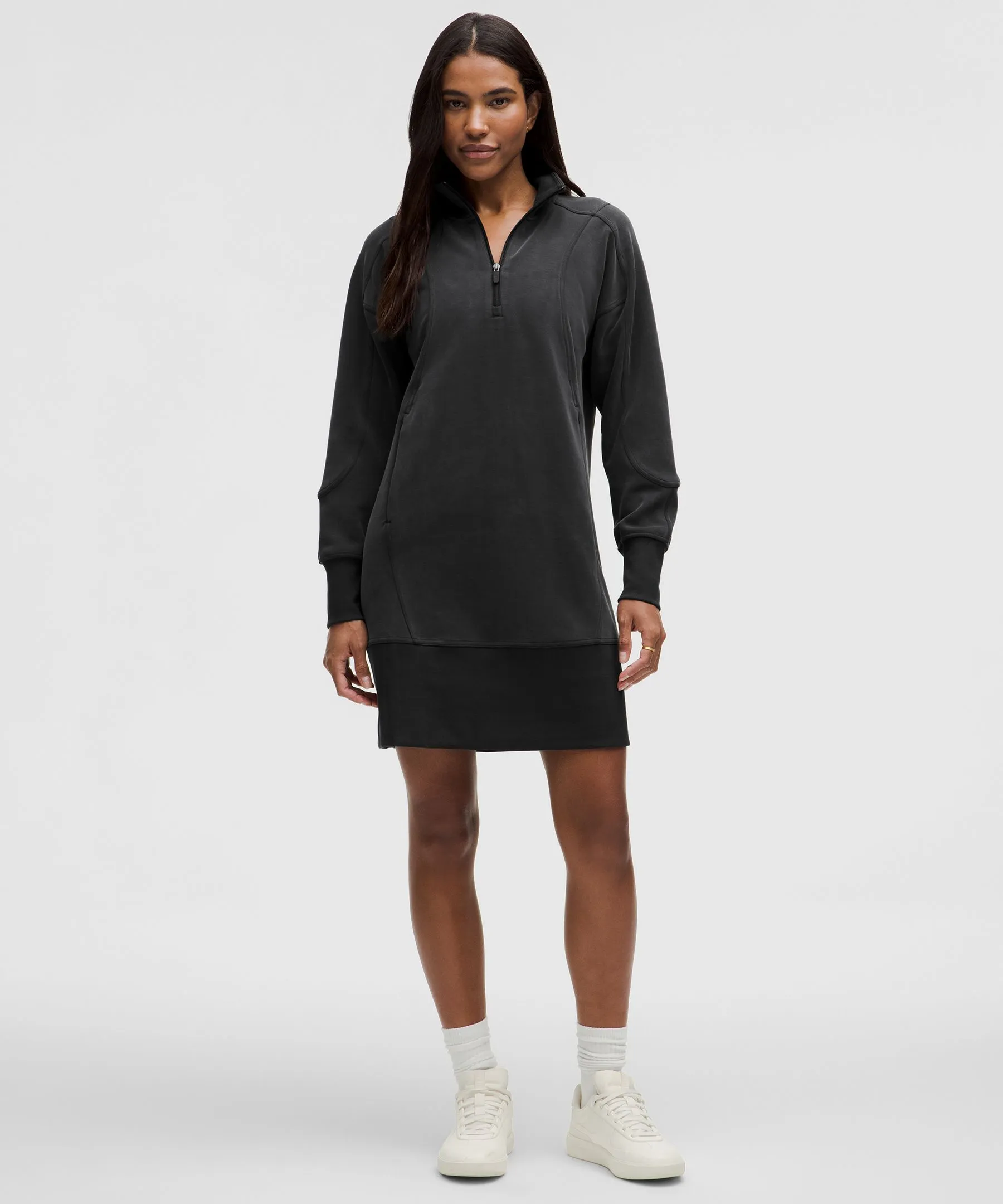 Softstreme Long-Sleeve Half-Zip Dress sold by Lululemon