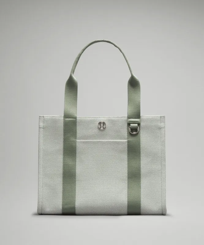 Two-Tone Canvas Tote Bag 10L sold by Lululemon