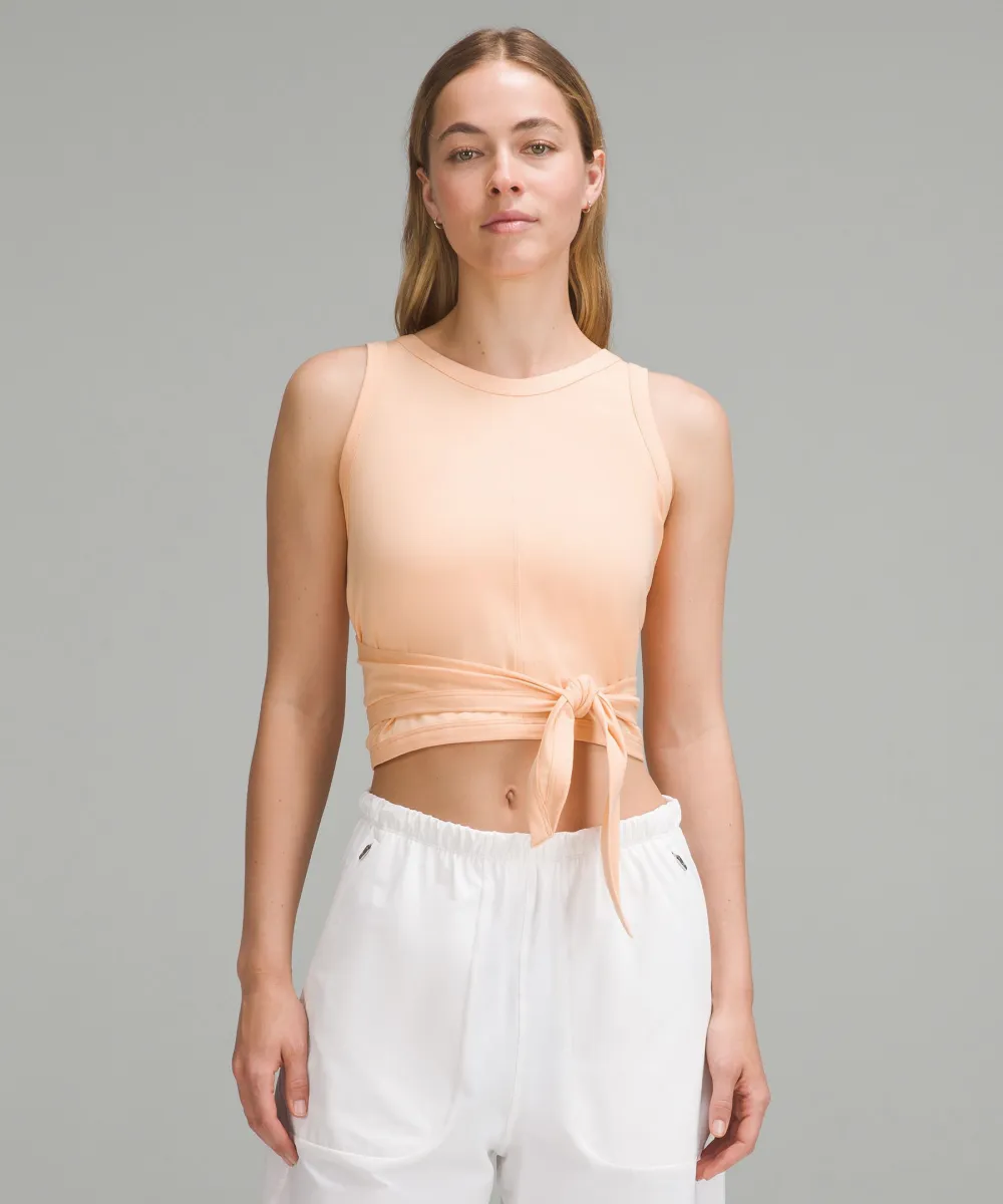 It's a Tie Tank Top sold by Lululemon