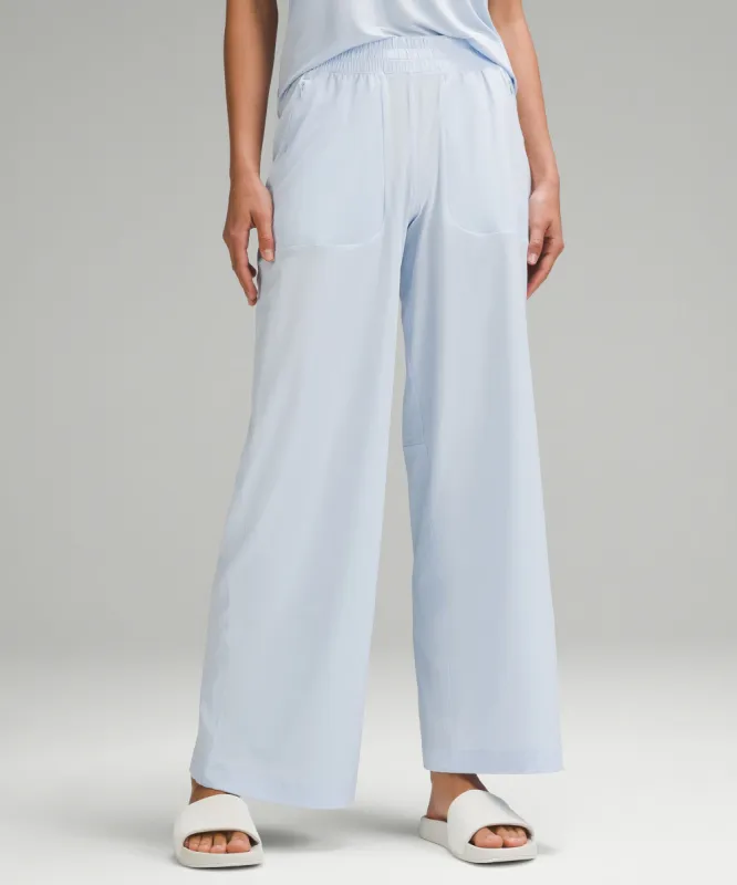 Swift Mid-Rise Wide-Leg Pant sold by Lululemon