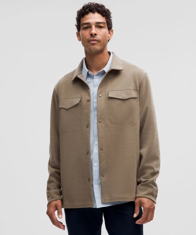 Gridliner Fleece Overshirt sold by Lululemon