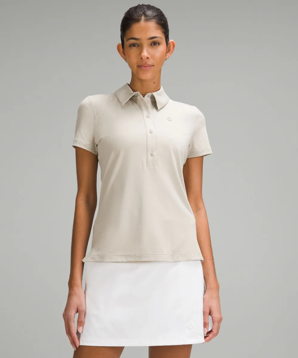 Quick Dry Short-Sleeve Polo Shirt *Straight Hem sold by Lululemon