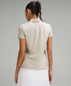 Quick Dry Short-Sleeve Polo Shirt *Straight Hem sold by Lululemon
