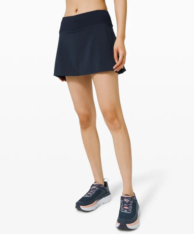 Play Off the Pleats Mid-Rise Skirt sold by Lululemon