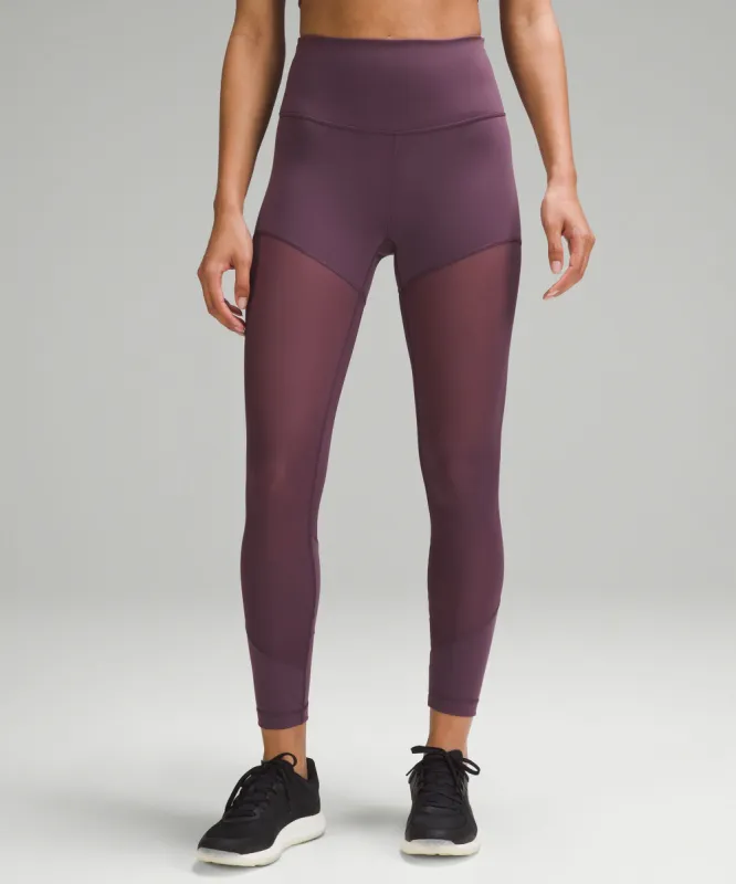 Wunder Train Mesh High-Rise Tight 25" sold by Lululemon