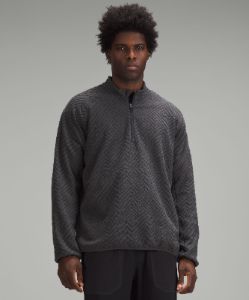 Textured Fleece Hiking Half Zip sold by Lululemon