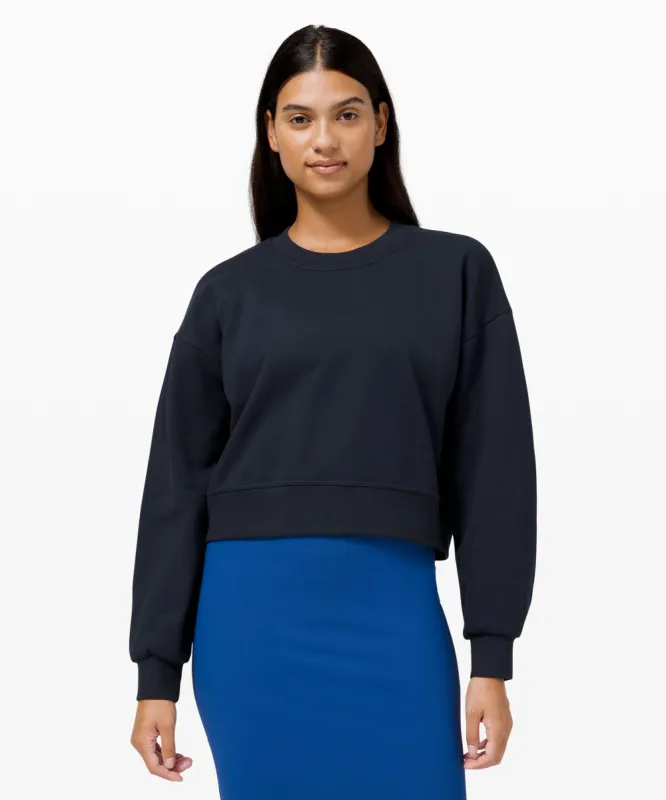 Perfectly Oversized Cropped Crew *French Terry sold by Lululemon